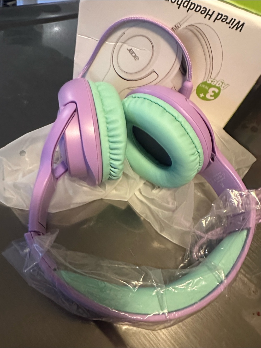 Acer Lavender and Mint Over-Ear Headphones